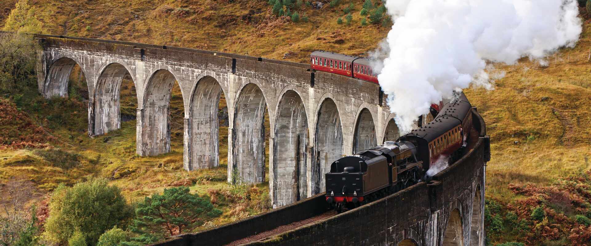 Jacobite Steam Train, Scotland
