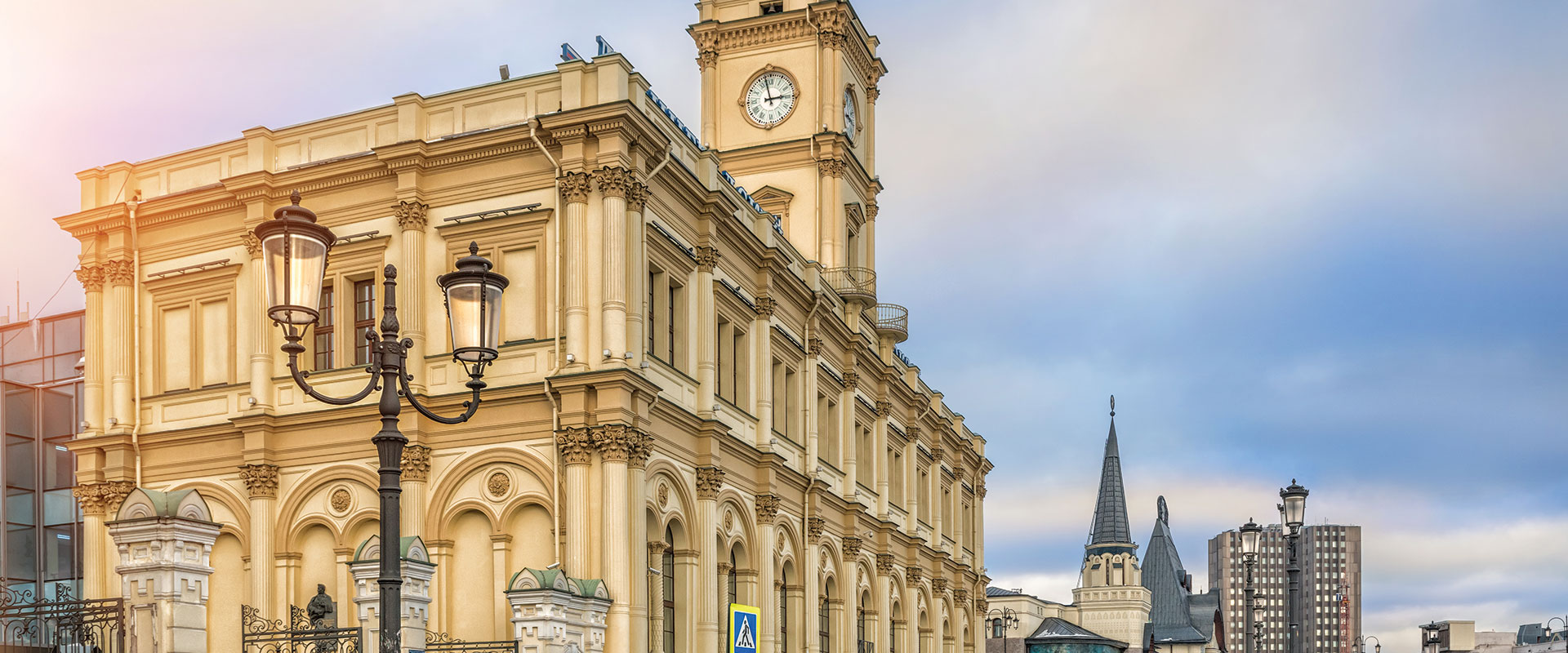 Leningradsky Railway Station Moscow, Russia