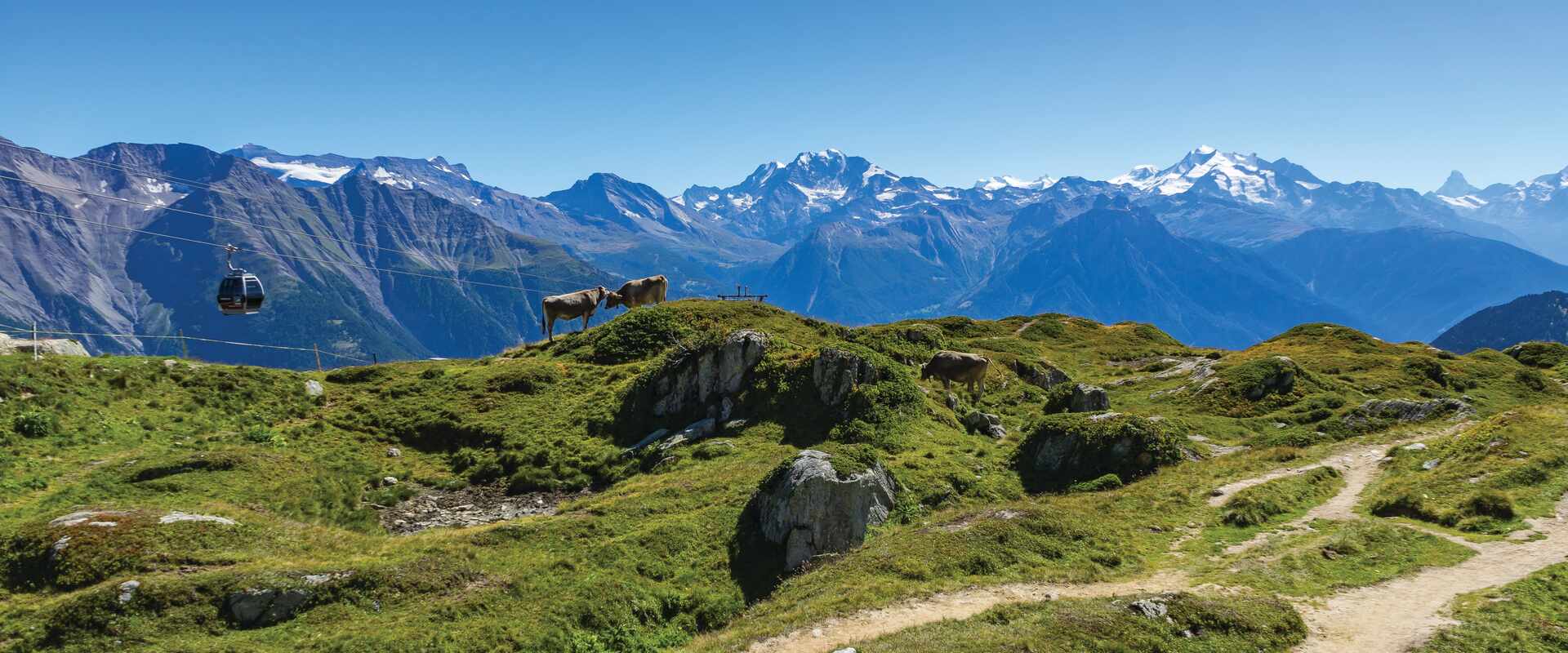 Riederalp landscape, Switzerland