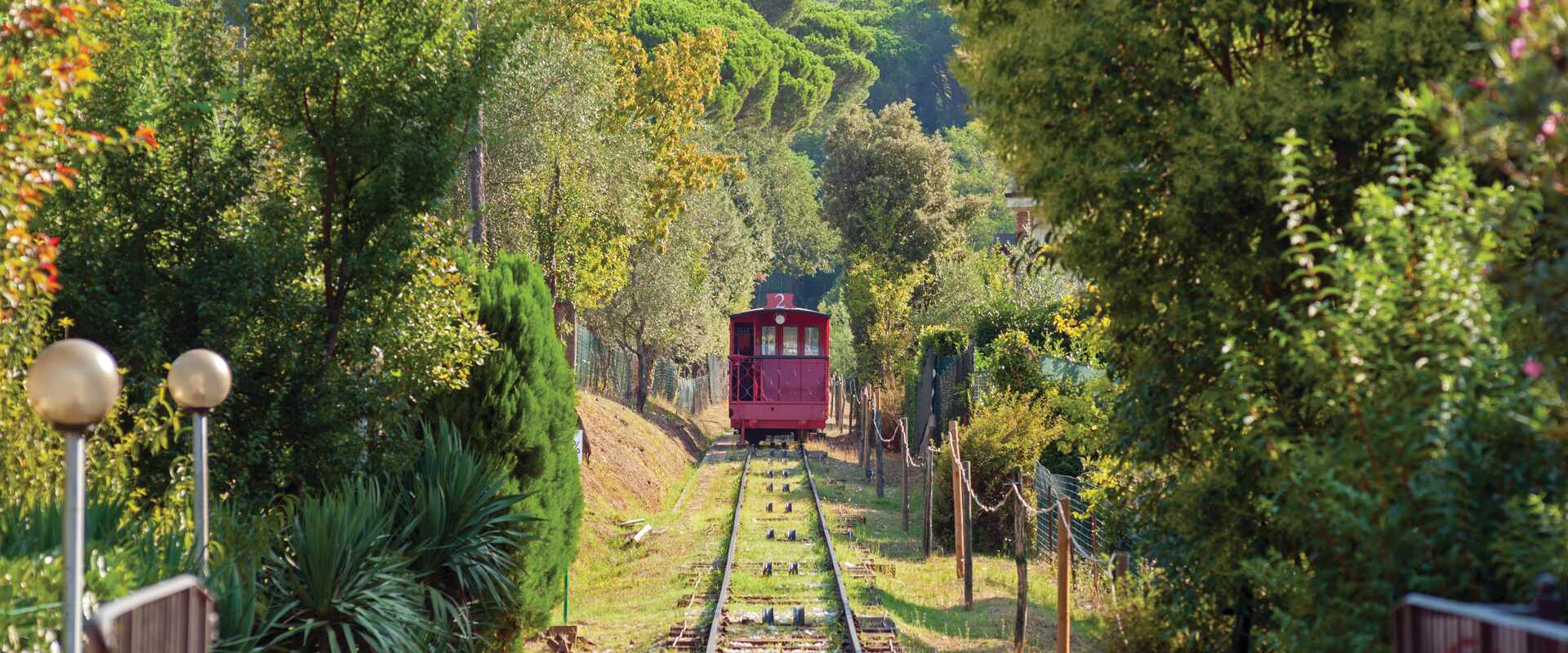 Montecatini Terme Rail Montecatini Alto Funicular, Italy